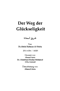 Der Weg der Glückseligkeit