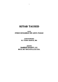KITAB TAUHID