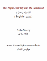 The Night Journey and the Ascension
Aaishah Stasi