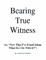 Bearing True Witness
Laurence B. Brown MD