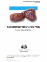 Ramadan Preperation Course Pack
Tayyibun Institute