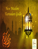 New Muslim Ramadan Guide
With the coming of Ramadan, every Muslim has to prepare himself for that blessed month. This book tackles the most important issues that a Muslim has to be aware of before going on fasting. It tries to present the rulings of fasting as well as the spiritual objectives for which fasting was obligated. Take your time in going through this helpful book and we hope that we provided something that has been beneficial for you.
E-Da`wah Committee (EDC)