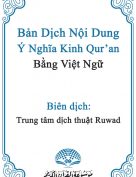 Translation of the Meanings of the Noble Qur’an in Vietnamese